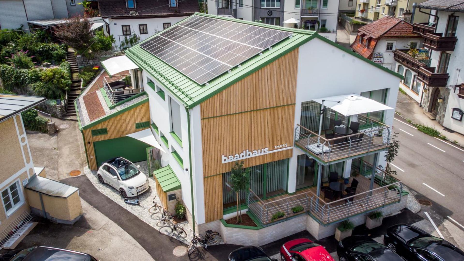 Baadhaus Lejlighed Traunkirchen Eksteriør billede